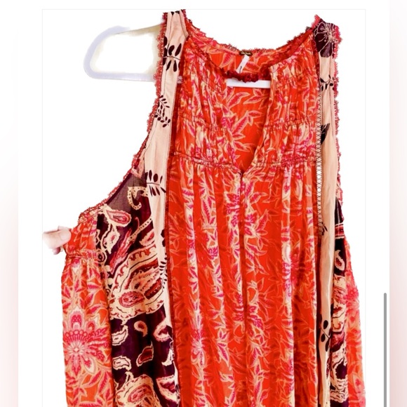 NWOT Free People Feel the Heat Printed Tunic/Dress - Picture 6 of 16
